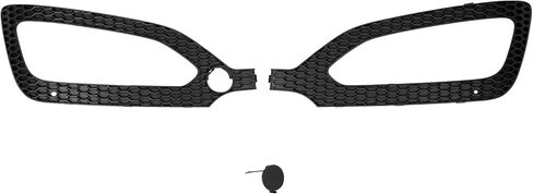 KUAFU Pair Fog Light Bezel Compatible with 2013-2016 Hyundai Santa Fe Sport Replacement for HY1038118 HY1039118 Front Bumper Fog Lamp Cover Trim Driver & Passenger Side in Saudi Arabia