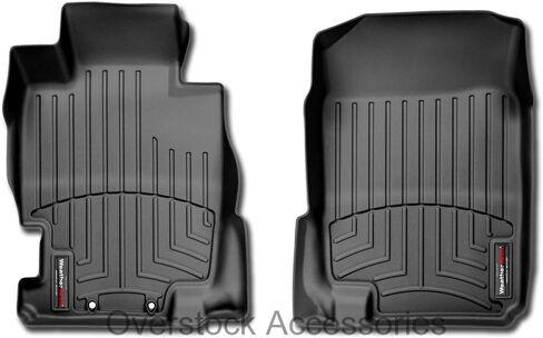 بطانات أرضية مخصصة من Weathertech لـ Scion tC - الصف الأول (443451)، أسود in Kuwait