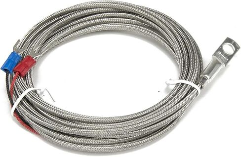 FTARR02 K E J Type 4m Metal screening Cable 6mm Diameter Hole Ring Head thermocouple Temperature Sensor(J Type) in Saudi Arabia