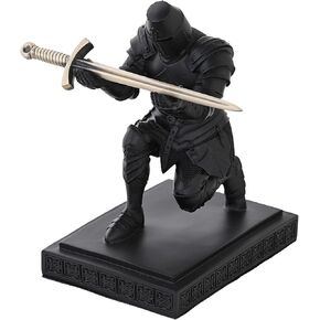 Templar Vanguard Soldier Pen Holder Pencil Stand Desk Organizers and Accessories as Gift for Medieval Warrior Enthusiast (Bronze) in Kuwait