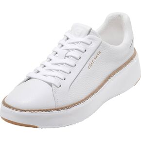 حذاء رياضي نسائي من Cole Haan Grandpro Topspin، أسود/عاجي/أصفر سايبر، 5.5 in Kuwait