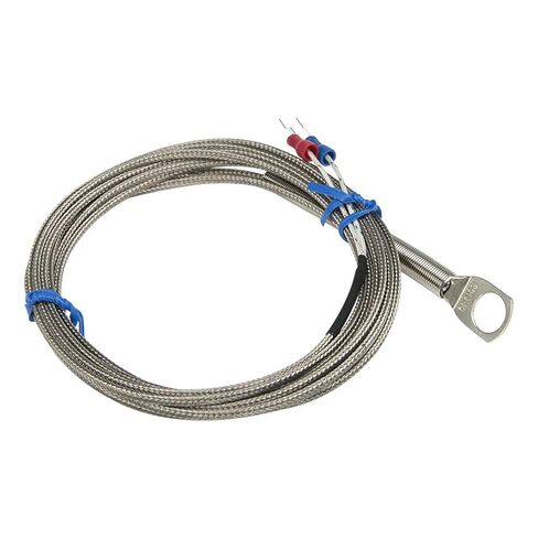 FTARR03 K Type high Temperature 3 metres Metal screening Cable Ring Head 3D Printer ungrounded thermocouple Temperature Sensor in Saudi Arabia