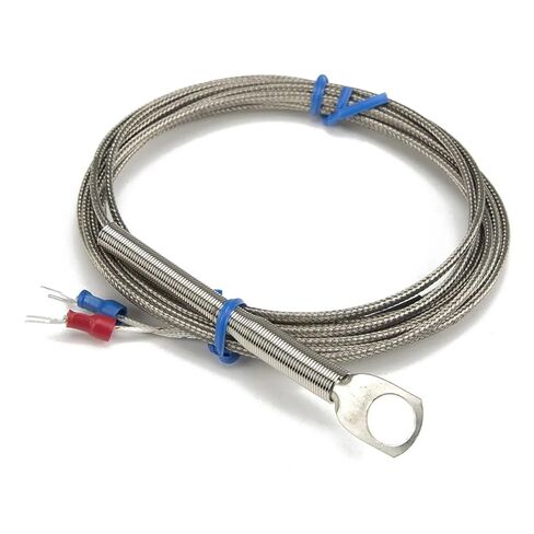 FTARR03 K Type high Temperature 3 metres Metal screening Cable Ring Head 3D Printer ungrounded thermocouple Temperature Sensor in Saudi Arabia