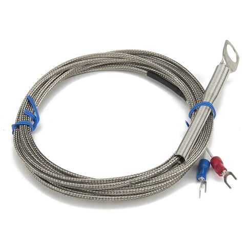 FTARR03 K Type high Temperature 3 metres Metal screening Cable Ring Head 3D Printer ungrounded thermocouple Temperature Sensor in Saudi Arabia