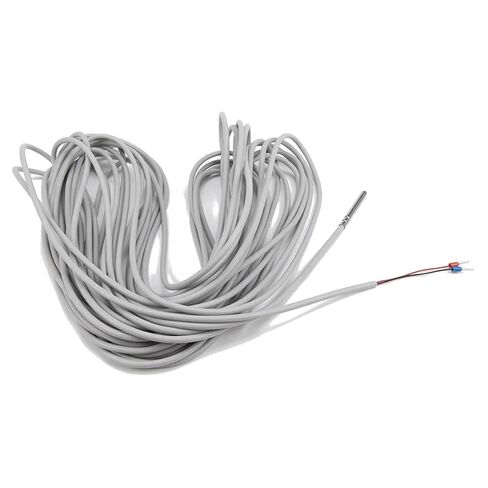 FTARP03 NTC 15m Silica Gel Cable Stainless Steel Waterproof Probe 10K Resistance RTD Temperature Sensor(3435 B 5x50mm Probe) in Saudi Arabia