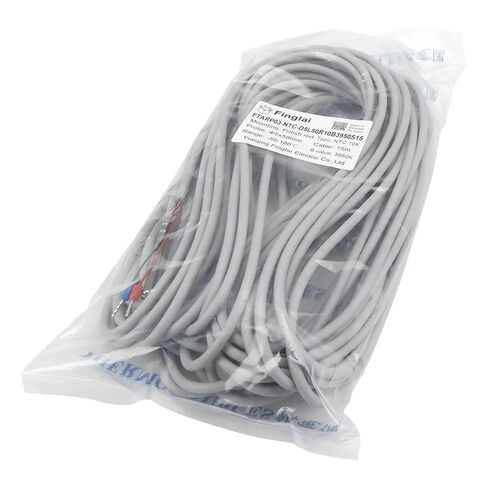 FTARP03 NTC 15m Silica Gel Cable Stainless Steel Waterproof Probe 10K Resistance RTD Temperature Sensor(3435 B 5x50mm Probe) in Saudi Arabia