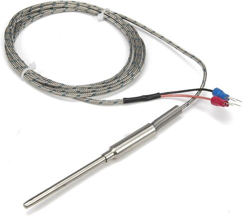 FTARP08 J Type 3 metres Metal screening Cable Flexible Probe sheathed thermocouple Temperature Sensor(J 3x60mm) in Saudi Arabia