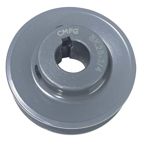 BK40-7/8,BK40X7/8 v Belt Pulley,3.95'' inch OD 7/8" Inch Bore,Cast Iron Material,BK Single Groove Mechanical v-Belt Pulleys for "4L" or "A" Belts and "5L" or "B" Belts in Saudi Arabia