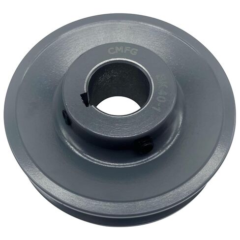 BK40-7/8,BK40X7/8 v Belt Pulley,3.95'' inch OD 7/8" Inch Bore,Cast Iron Material,BK Single Groove Mechanical v-Belt Pulleys for "4L" or "A" Belts and "5L" or "B" Belts in Saudi Arabia