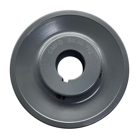 BK40-7/8,BK40X7/8 v Belt Pulley,3.95'' inch OD 7/8" Inch Bore,Cast Iron Material,BK Single Groove Mechanical v-Belt Pulleys for "4L" or "A" Belts and "5L" or "B" Belts in Saudi Arabia