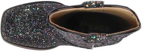 Roper Girls Glitter Galore (Toddler/Little Kid) Western Boot, White, 2 in Saudi Arabia