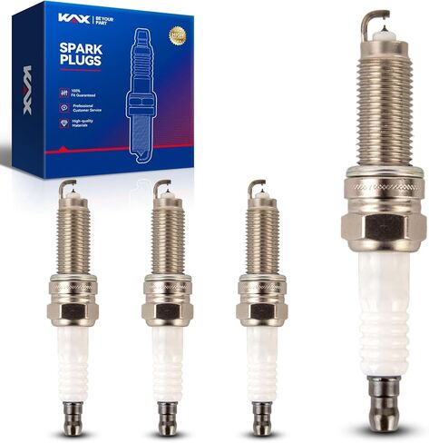 3461 SXU22HCR11S شمعات الإشعال 4 عبوات، KAX مزدوج إيريديوم استبدال قابس الإشعال لأكورد، CR-V، إلنترا، جراند شيروكي، رانجلر، سورينتو، جراند كارافان، توكسون in Saudi Arabia