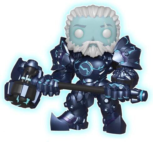NYCC 2018 - Funko POP Games: Overwatch - Reinhardt [6 بوصة يتوهج في الظلام] #400 - مشاركة حصرية! in Saudi Arabia