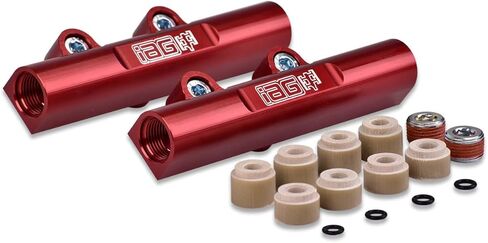 قضبان الوقود العلوية IAG Performance V3 لسوبارو WRX 2002-14، 07-21 STi، 08-12 Legacy GT، 06-13 Forester XT (لمسة نهائية سوداء) in Kuwait