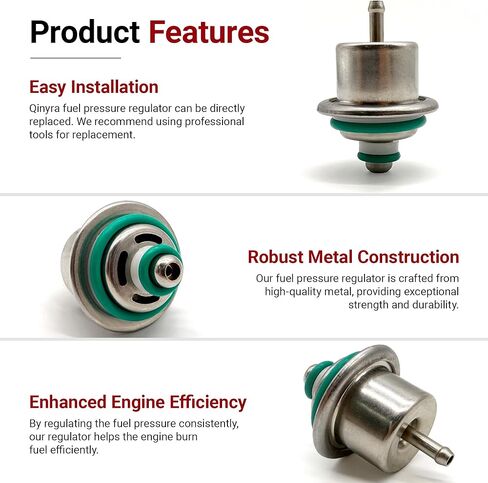 Fuel Injection Pressure Regulator 3.5Bar Replacement for Jeep Wrangler 1991-1995 Cherokee 1991-1996 Grand Cherokee Comanche Compatible with Dodge Dakota 1992-1993, Replaces 12460604 in Kuwait