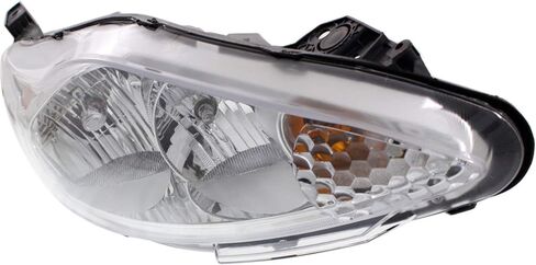 مجموعة المصابيح الأمامية Garage-Pro زوج سائق الركاب لسيارة Ford Fiesta 2011-2013 هالوجين مع مصابيح تناسب S وSE وSEL وSES وهاتشباك وسيدان بدون مظهر خارجي يحل محل BE8Z13008A، BE8Z13008B in Saudi Arabia