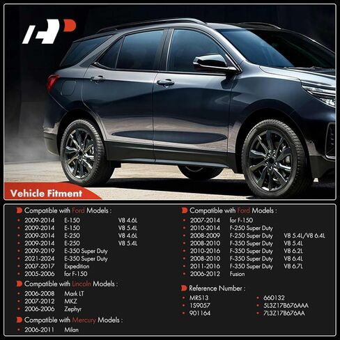 مفتاح مرآة الطاقة الجانبي الأمامي الأيسر للسائق A-Premium متوافق مع Ford F-150 2005-2014، F-250 F-350 E-350 Super Duty، E-150 E-250 2009-2014، Expedition، Fusion & Lincoln Mark LT & Mercury Milan in Saudi Arabia