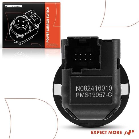 مفتاح مرآة الطاقة الجانبي الأمامي الأيسر للسائق A-Premium متوافق مع Ford F-150 2005-2014، F-250 F-350 E-350 Super Duty، E-150 E-250 2009-2014، Expedition، Fusion & Lincoln Mark LT & Mercury Milan in Saudi Arabia