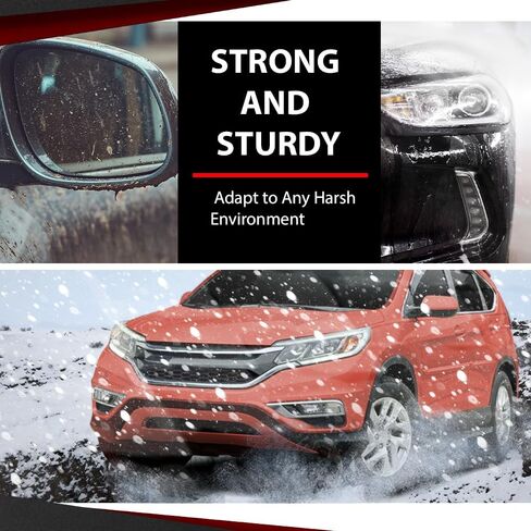 شريط الصدمات الأمامي المعزز متوافق مع Honda CRV (الطراز الفرعي: EX، EX-L، LX، SE، Touring) 2015-2016 71130T1WA00ZZ، HO1006192 أسود in Saudi Arabia