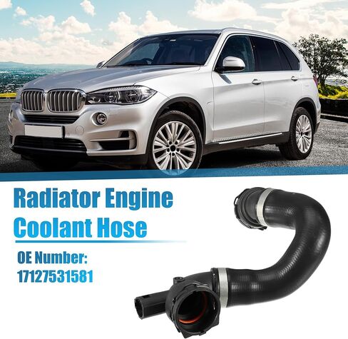 خرطوم المبرد السفلي X AUTOHAUX خرطوم تبريد المبرد لسيارة BMW 128i 2008-2013 Base 3.0L L6 - غاز لسيارة BMW 325i 2006 Base 3.0L L6 - غاز رقم 17127531581 in Kuwait