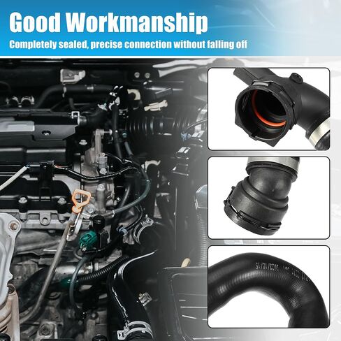 خرطوم المبرد السفلي X AUTOHAUX خرطوم تبريد المبرد لسيارة BMW 128i 2008-2013 Base 3.0L L6 - غاز لسيارة BMW 325i 2006 Base 3.0L L6 - غاز رقم 17127531581 in Kuwait
