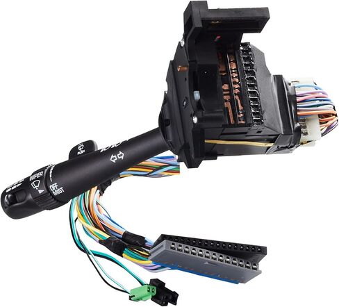 26100839 Turn Signal Switch for 1999-2000-2001-2002 Chevy Silverado Suburban Tahoe Avalanche GMC Sierra Yukon 1500 2500 3500-Cruise Control-Windshield Wiper-Combination Dimmer Blinker Level Switch in Saudi Arabia