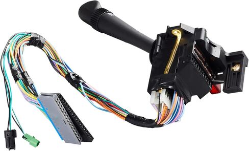 26100839 Turn Signal Switch for 1999-2000-2001-2002 Chevy Silverado Suburban Tahoe Avalanche GMC Sierra Yukon 1500 2500 3500-Cruise Control-Windshield Wiper-Combination Dimmer Blinker Level Switch in Saudi Arabia