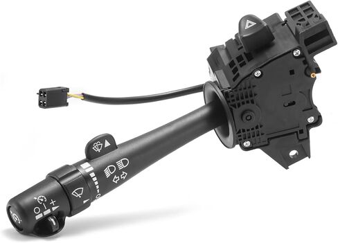 26100839 Turn Signal Switch for 1999-2000-2001-2002 Chevy Silverado Suburban Tahoe Avalanche GMC Sierra Yukon 1500 2500 3500-Cruise Control-Windshield Wiper-Combination Dimmer Blinker Level Switch in Saudi Arabia