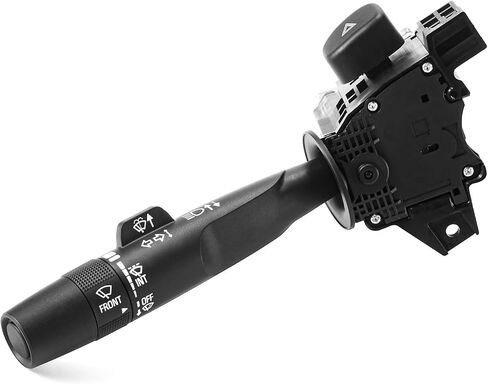 26100839 Turn Signal Switch for 1999-2000-2001-2002 Chevy Silverado Suburban Tahoe Avalanche GMC Sierra Yukon 1500 2500 3500-Cruise Control-Windshield Wiper-Combination Dimmer Blinker Level Switch in Saudi Arabia