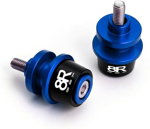 Fits For SUZUKI GSX8R GSX-8R GSX 8R 2024 2025 Motorcycle Accessories CNC Aluminum M8 Swingarm Spools Sliders Stand Screw Paddock Bobbins (Blue) in Saudi Arabia