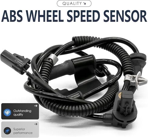 2PCS Front Left and Right Abs Wheel Speed Sensor Compatible with Kia Sorento 956702P000 956712P000 ALS1969 ALS1967 AWD 11 12 2011 2012 in Saudi Arabia