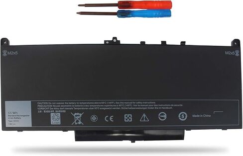 بطارية 40WH M5Y1K 14.8V لأجهزة Dell Inspiron 14 15 17 5000 3000 Series 5559 5558 3551 3567 5755 5756 5458 5759 5758 5759، لبطارية Dell 40wh القياسية القابلة لإعادة الشحن نوع M5Y1K 14.8V in Kuwait