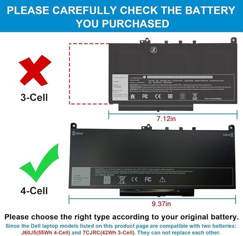 بطارية 40WH M5Y1K 14.8V لأجهزة Dell Inspiron 14 15 17 5000 3000 Series 5559 5558 3551 3567 5755 5756 5458 5759 5758 5759، لبطارية Dell 40wh القياسية القابلة لإعادة الشحن نوع M5Y1K 14.8V in Kuwait