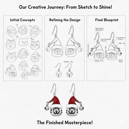 Christmas Drop Dangle Earrings Sets Long Jingle Bell Earrings For Women Xmas Jewelry Christmas Snowman Santa Claus Christmas Tree Flamingo Penguin Earrings in Saudi Arabia