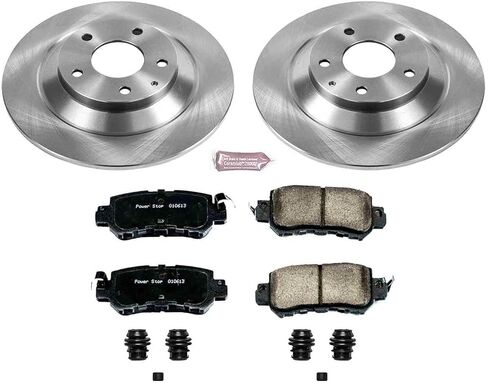 طقم فرامل مطلي بالهندسة الخلفية Z17 Evolution CRK6964 من Power Stop لمازدا CX-5 2013-2015 [نموذج محدد] in Saudi Arabia