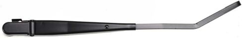 For Jeep Wrangler TJ Wiper Arm 1997-2006 Driver OR Passenger Side | Single Piece | Front | Black | Steel | 55155658 in Kuwait