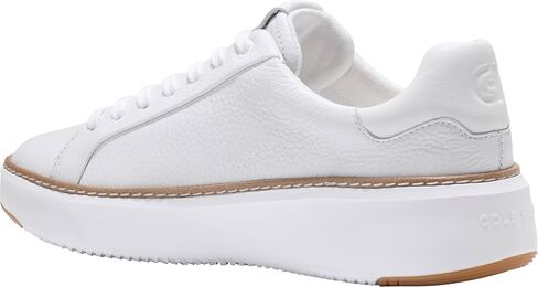حذاء رياضي نسائي من Cole Haan Grandpro Topspin، أسود/عاجي/أصفر سايبر، 5.5 in Kuwait
