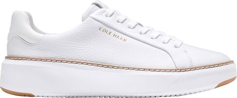 حذاء رياضي نسائي من Cole Haan Grandpro Topspin، أسود/عاجي/أصفر سايبر، 5.5 in Kuwait
