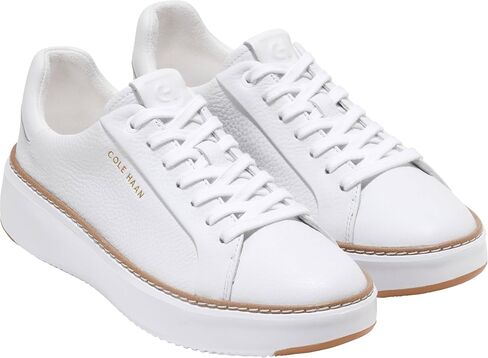 حذاء رياضي نسائي من Cole Haan Grandpro Topspin، أسود/عاجي/أصفر سايبر، 5.5 in Kuwait