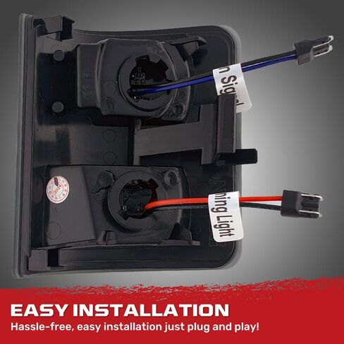 عدسات مرآة جانبية RECON 08-16 Superduty F250/F350/F450 (مجموعة مكونة من قطعتين) مصابيح تشغيل بيضاء أو كهرمانية عالية الطاقة وإشارات انعطاف كهرماني ضوئية عدسة مدخنة أو شفافة (العدسة المدخنة) in Saudi Arabia