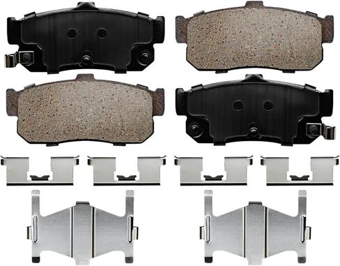محور ديترويت - مجموعة الفرامل الخلفية لـ 1991-1996 1999-2001 Infiniti G20، 1993-2001 Nissan Altima، 2000-2001 Sentra، وسادات فرامل قرصية دوارة من السيراميك مع استبدال الأجهزة in Kuwait