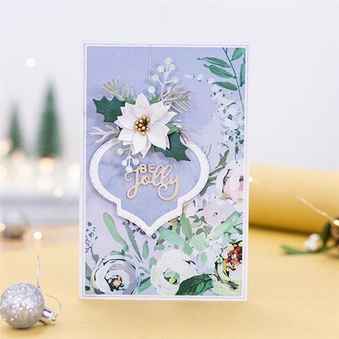 كلمات BE Jolly Winter Blessings LETIT قطع قوالب الثلج لصنع البطاقات، قوالب قطع معدنية بركات لقصاصات الورق، استنسل DIY لتزيين حفلات الزفاف والمهرجانات in Saudi Arabia
