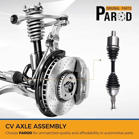 PAROD 661255HD Front Left CV Axle Fit for 97-09 Buick Allure LaCrosse, Century LeSabre,Lucerne, 99-11 Chevy Impala, Monte Carlo, 98-04 Oldsmobile Aurora, Intrigue, 97-08 Pontiac Bonneville, Grand Prix in Saudi Arabia