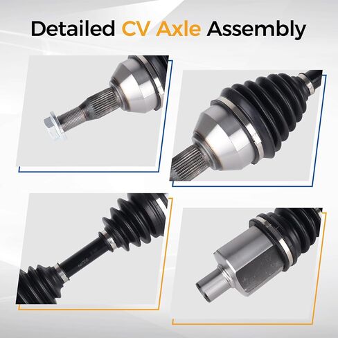 PAROD 661255HD Front Left CV Axle Fit for 97-09 Buick Allure LaCrosse, Century LeSabre,Lucerne, 99-11 Chevy Impala, Monte Carlo, 98-04 Oldsmobile Aurora, Intrigue, 97-08 Pontiac Bonneville, Grand Prix in Saudi Arabia