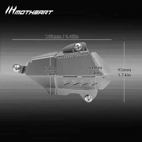 Motorcycle Water Pump Guard For Tenere 700 (T7) (XTZ700) 2019-2025 Water Pump Protector CNC tenere 700 (t7) Accessories (Gray) in Saudi Arabia