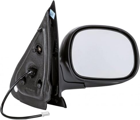 KarParts360 Ford F-150 2001 Passenger Side Power Mirror, Chrome, Non-Heated, Crew Cab, OEM F85Z 17682 GAA / Partslink FO1321161 in Saudi Arabia