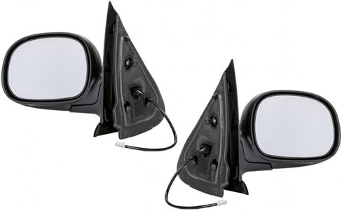 KarParts360 Ford F-150 2001 Passenger Side Power Mirror, Chrome, Non-Heated, Crew Cab, OEM F85Z 17682 GAA / Partslink FO1321161 in Saudi Arabia