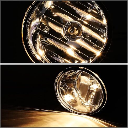 DNA MOTORING FL-ZTL-323-SM Fog Light With Bulbs Driver & Passenger Side Enhance visibility [Compatible with 05-15 Nissan Titan / 05-07 Armada] in Saudi Arabia