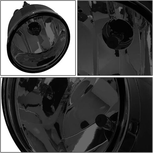 DNA MOTORING FL-ZTL-323-SM Fog Light With Bulbs Driver & Passenger Side Enhance visibility [Compatible with 05-15 Nissan Titan / 05-07 Armada] in Saudi Arabia