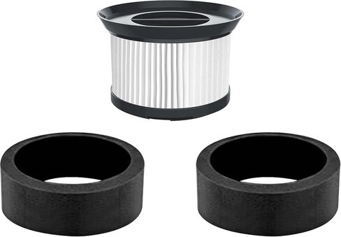 Fette Filter - Replacement HEPA Filter Set Compatible with EIOEIR HC-20G, E20 Pro Cordless Stick Vacuum Electric Brooms - Pack of 2 with 4 Foam in Kuwait
